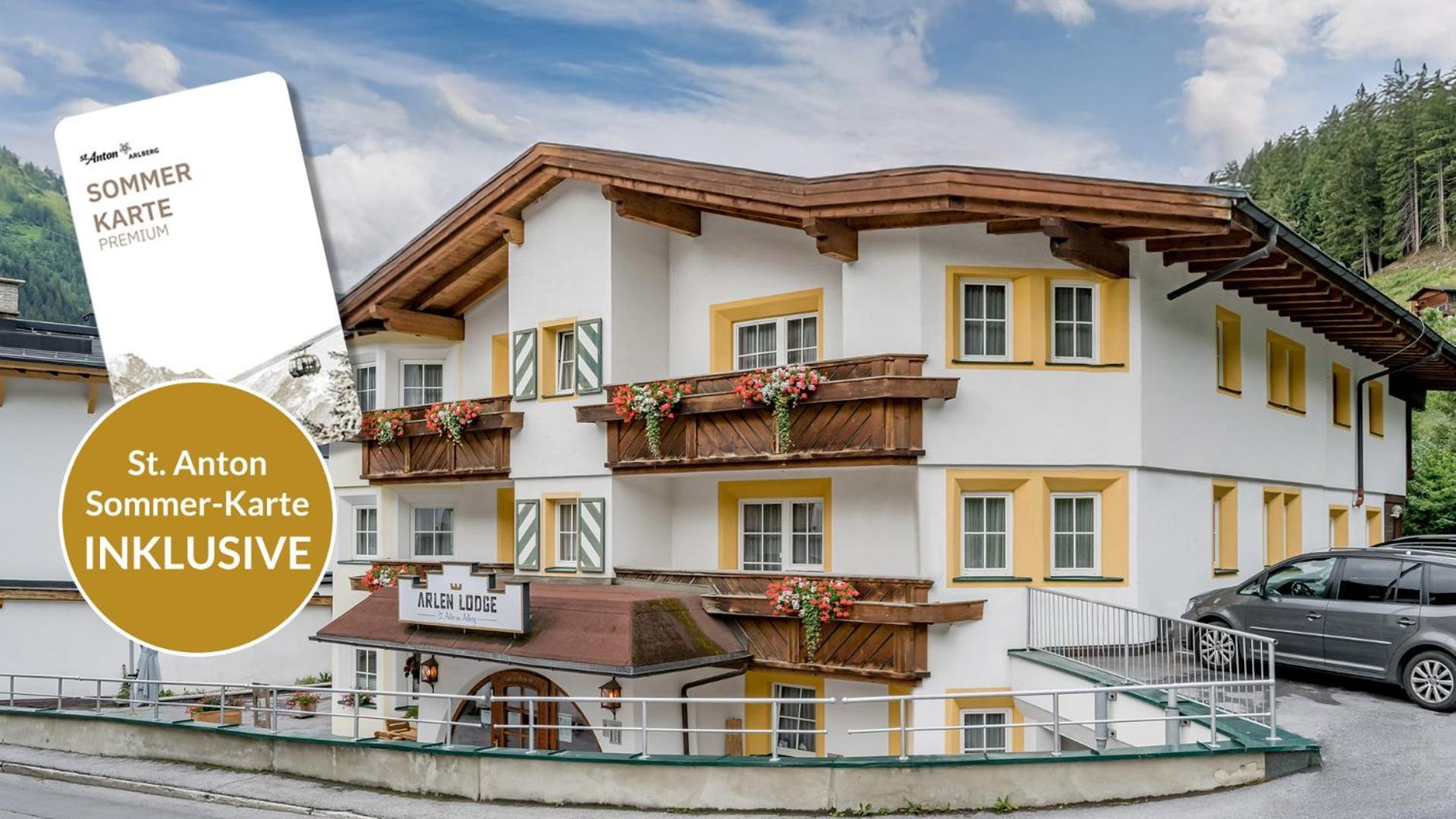Arlen Inkl Premium Karte Im Sommer 4* Sankt Anton am Arlberg
